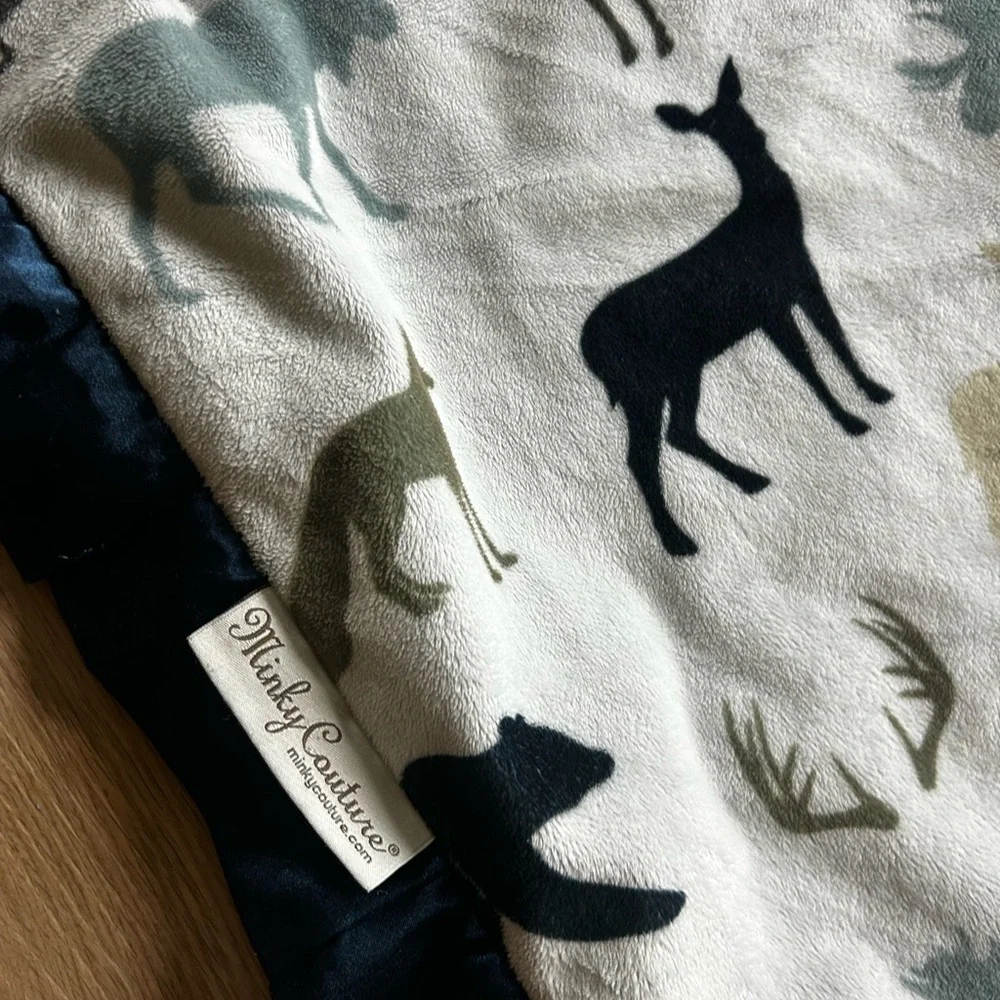 Minky Couture Tween Wildlife Blanket